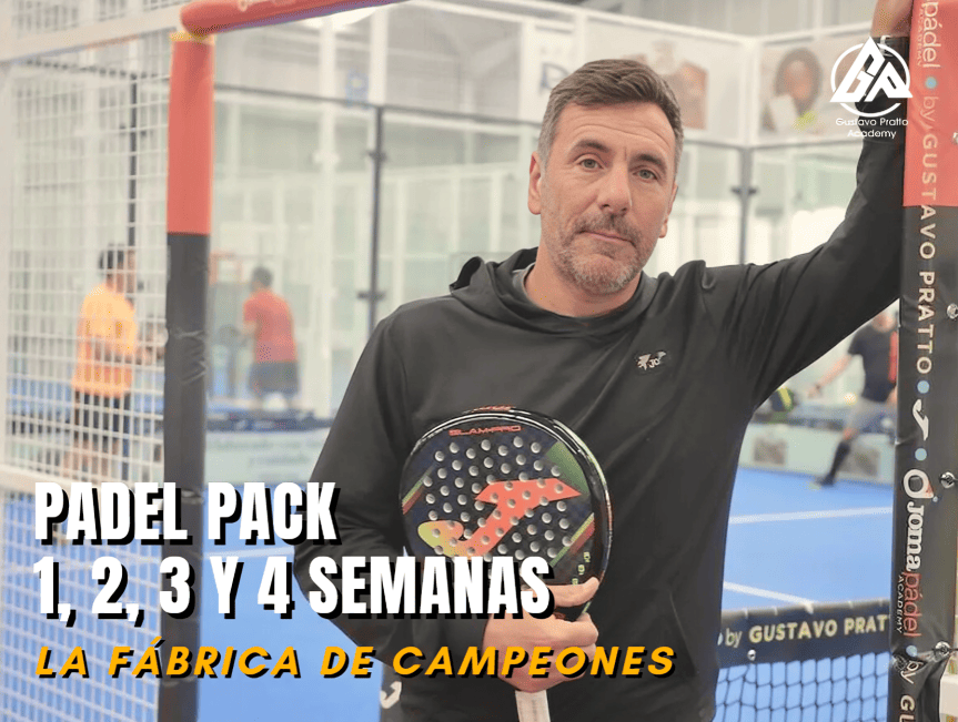 PADEL PACK 1, 2, 3 O 4 SEMANAS